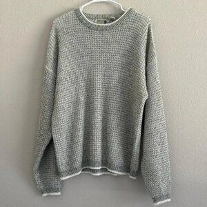 This gray women's Vintage Genuine Fashion Parts Sweater